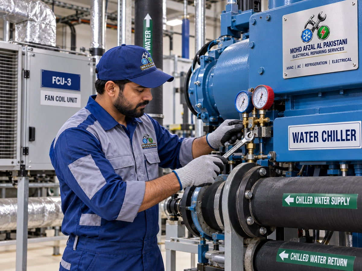 Water Chillers & FCU Systems service